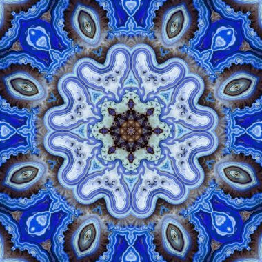 Luxury mandala background with ornament pattern, mandala design, mandala template for decoration invitation, cards, wedding, blue and golden colors