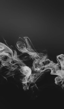 grey abstract background with smoke 