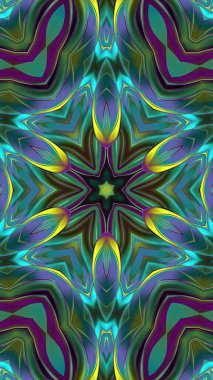 Luxury oriental tile seamless pattern. Colorful floral background. Mandala boho chic style.