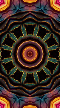 Luxury oriental tile seamless pattern. Colorful floral background. Mandala boho chic style.