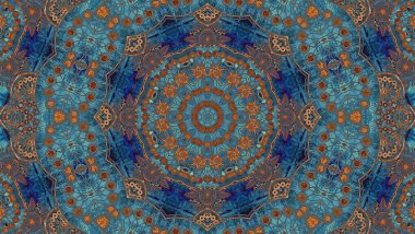 Luxury oriental tile seamless pattern. Colorful floral patchwork background. Mandala boho chic style. Rich flower ornament. Hexagon design elements. Portuguese moroccan motif. 