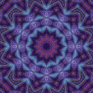 Mandala seamless pattern mandala art. Flower fantasy print. Psychedelic carnival poster.