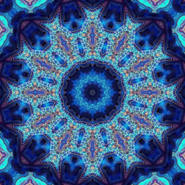 Mandala seamless pattern mandala art. Flower fantasy print. Psychedelic carnival poster.