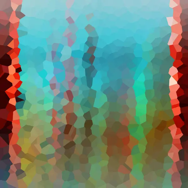 Abstrakt Färgstark Bakgrundsbild Mosaik Koncept — Stockfoto