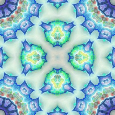 soyut renkli mandala arka plan 