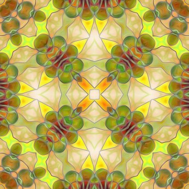 soyut renkli mandala arka plan 