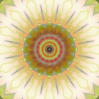 soyut renkli mandala arka plan 