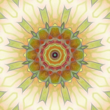 soyut renkli mandala arka plan 