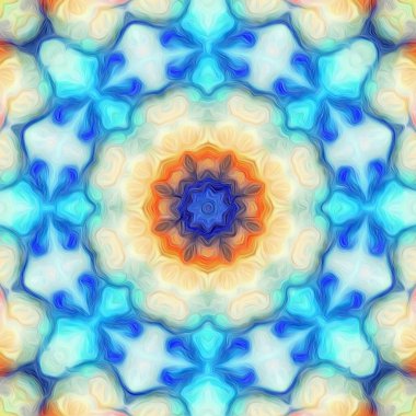 soyut renkli mandala arka plan 