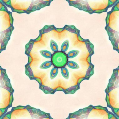 soyut renkli mandala arka plan 