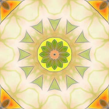 soyut renkli mandala arka plan 