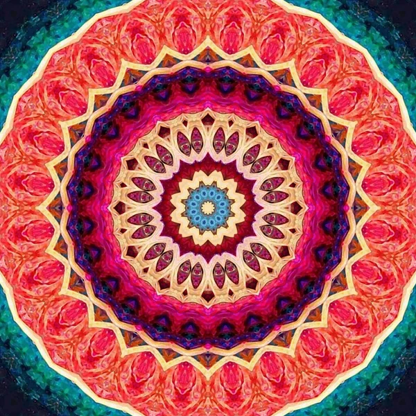 Abstract Colorful Mandala Background — Stock Photo, Image