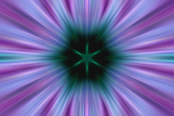 Magiczny Mistyczny Fraktal Fantazji Ezoteryczny Neon Świecący Geometryczną Mandalą Kalejdoskopowe — Zdjęcie stockowe