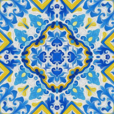 soyut renkli arkaplan, mandala desenli kavram 