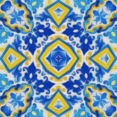 soyut renkli arkaplan, mandala desenli kavram 