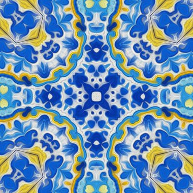 soyut renkli arkaplan, mandala desenli kavram 