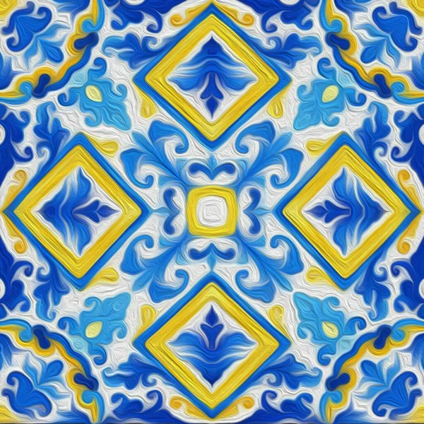 Abstracte Kleurrijke Achtergrond Mandala Patroon Concept — Stockfoto