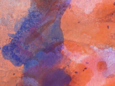 Soyut suluboya tasarımı, boyalı dokuya yakın çekim. Minimalist ve lüks arka plan. 