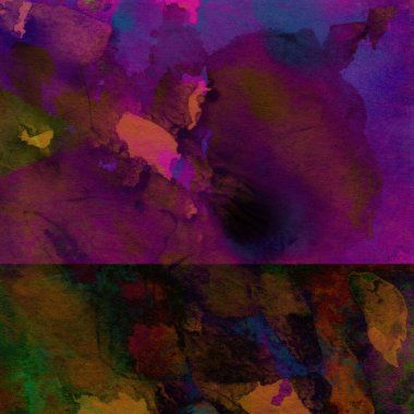 Soyut suluboya tasarımı, boyalı dokuya yakın çekim. Minimalist ve lüks arka plan.