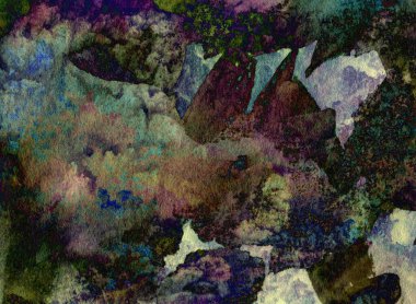 soyut suluboya sanatsal arkaplan görünümü