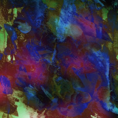 Soyut suluboya tasarımı, boyalı su dokusunu temizler..