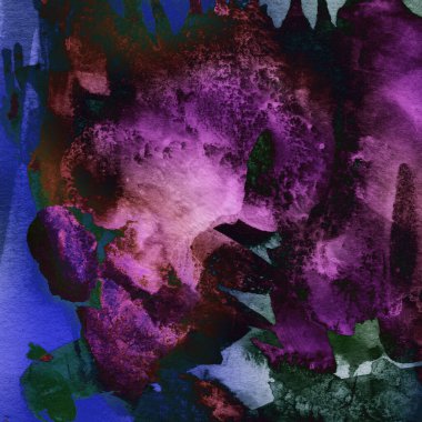 Soyut suluboya tasarımı, boyalı su dokusunu temizler..