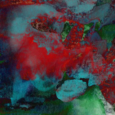 Soyut suluboya tasarımı, boyalı su dokusunu temizler..