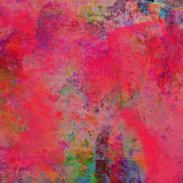 抽象的な水彩画ブラシストローク Daubテクスチャ背景 — ストック写真