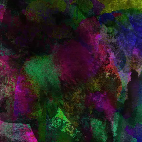 Абстрактний Акварельний Пофарбований Пензлик Маневри Текстури Фону — стокове фото