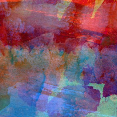 Soyut suluboya tasarımı, boyalı su dokusunu temizler.