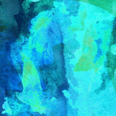 Soyut suluboya tasarımı, boyalı su dokusunu temizler.