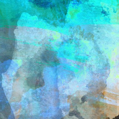 Soyut suluboya tasarımı, boyalı su dokusunu temizler.