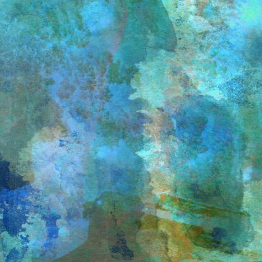 Soyut suluboya tasarımı, boyalı su dokusunu temizler.