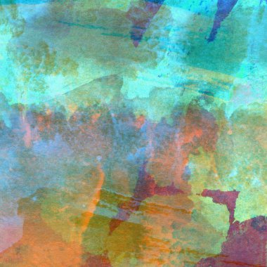 Soyut suluboya tasarımı, boyalı su dokusunu temizler.