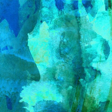 Soyut suluboya tasarımı, boyalı su dokusunu temizler.