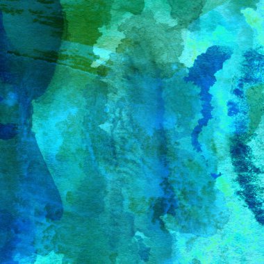 Soyut suluboya tasarımı, boyalı su dokusunu temizler.