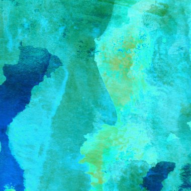 Soyut suluboya tasarımı, boyalı su dokusunu temizler.