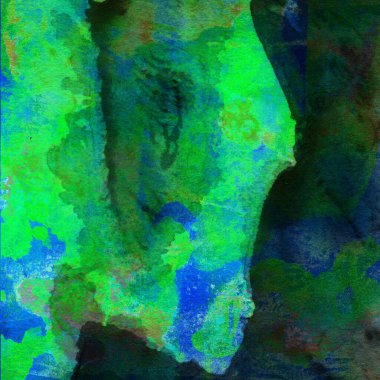 Soyut suluboya tasarımı, boyalı su dokusunu temizler.