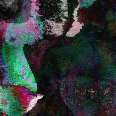 Soyut suluboya tasarımı, boyalı su dokusunu temizler.