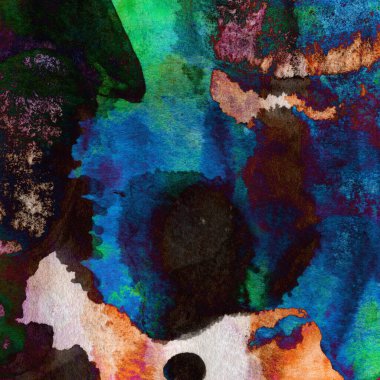 Soyut suluboya tasarımı, boyalı su dokusunu temizler.. 
