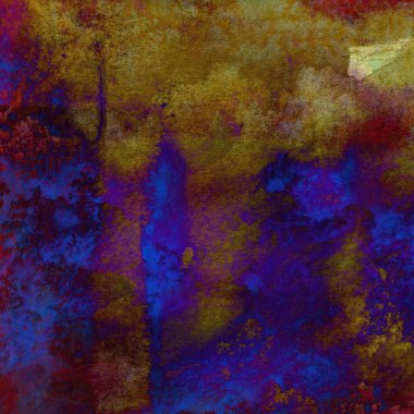 Soyut suluboya tasarımı, boyalı su dokusunu temizler.