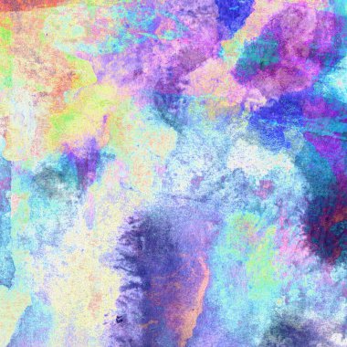 Soyut suluboya tasarımı, boyalı su dokusunu temizler.