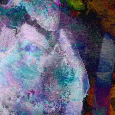 Soyut suluboya tasarımı, boyalı su dokusunu temizler.