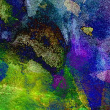 Soyut suluboya tasarımı, boyalı su dokusunu temizler.