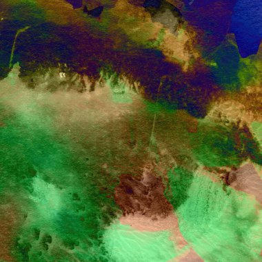 Soyut suluboya tasarımı, boyalı su dokusunu temizler.