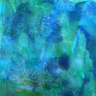 Soyut suluboya tasarımı, boyalı su dokusunu temizler.