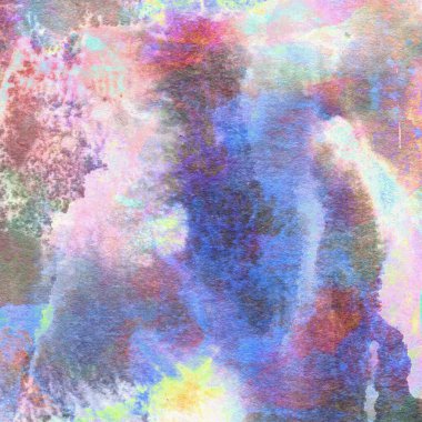 Soyut suluboya tasarımı, boyalı su dokusunu temizler.