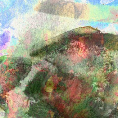 Soyut suluboya tasarımı, boyalı su dokusunu temizler.