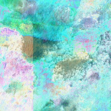 Soyut doku suluboya tasarım yıkama, su boyası dokusu yakın çekim