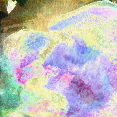 Soyut doku suluboya tasarım yıkama, su boyası dokusu yakın çekim